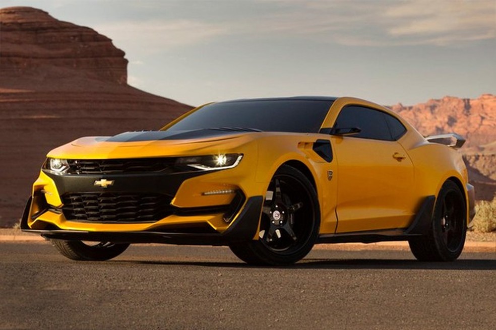 Chevrolet Camaro Bumblebee do filme Transformers: The Last Knight (Foto: General Motors) — Foto: Auto Esporte