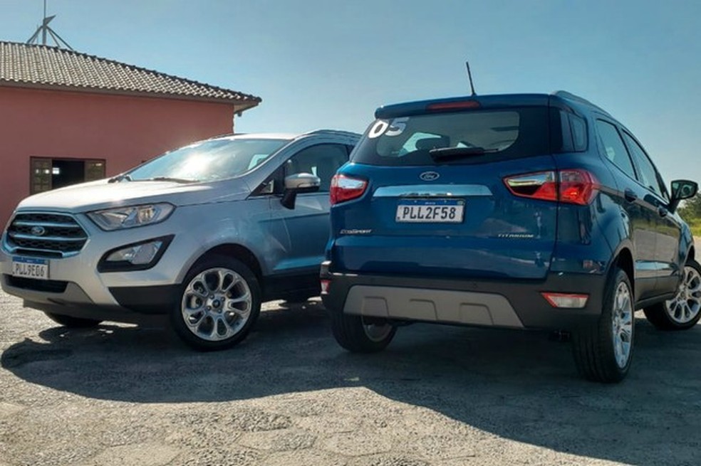 Ford EcoSport Titanium 2020 sem estepe na tampa do porta-malas (Foto: Tabatha Benjamin / Auto News Brasil) — Foto: Auto Esporte