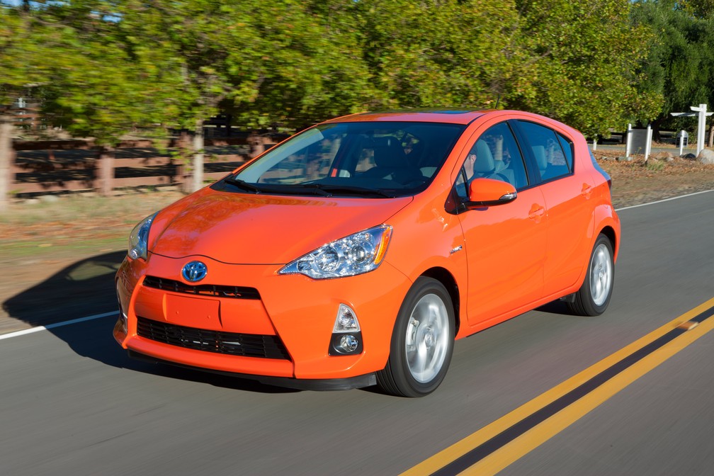 Toyota Prius C de primeira geração — Foto: Divulgação