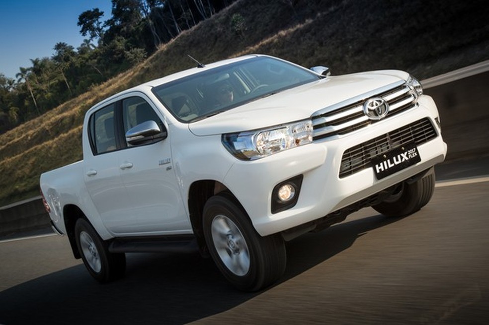 Toyota apresenta Hilux com motor flex no Brasil (Foto: Divulgação) — Foto: Auto Esporte