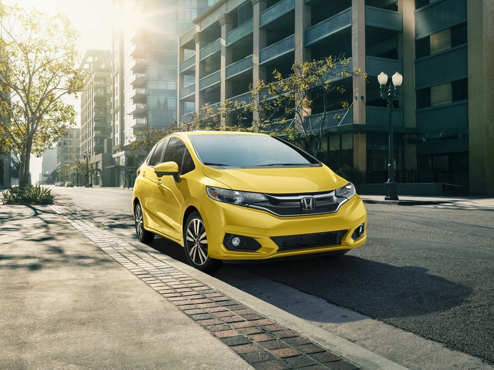 Honda Fit norte-americano 2018 — Foto: Divulgação