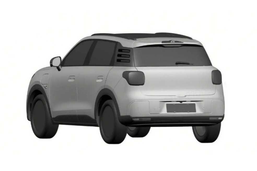 Leapmotor A10 revela design em imagem vazada — Foto: Reprodução