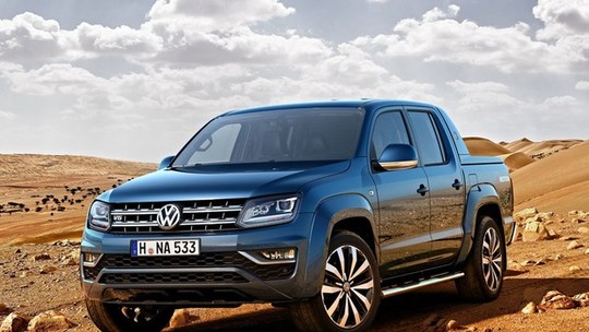 Interior da Volkswagen Amarok é revelado