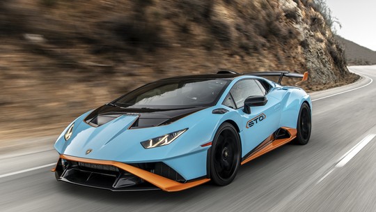 Lamborghini Huracán STO, que chega a 310 km/h, tem preço de R$ 6,5 milhões no Brasil 
