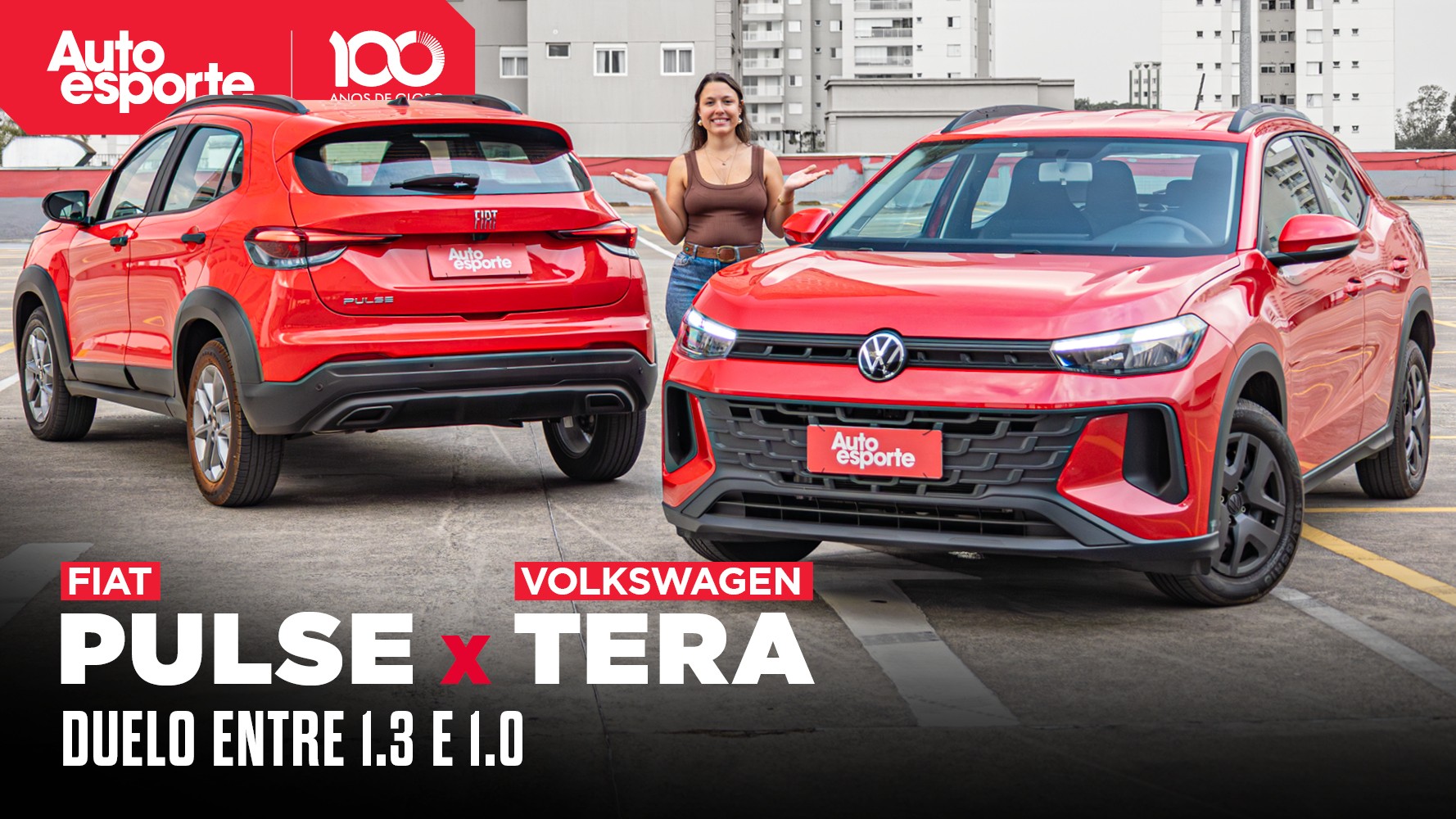 Vídeo: Fiat Pulse ou Volkswagen Tera, qual SUV é melhor por R$ 100 mil?