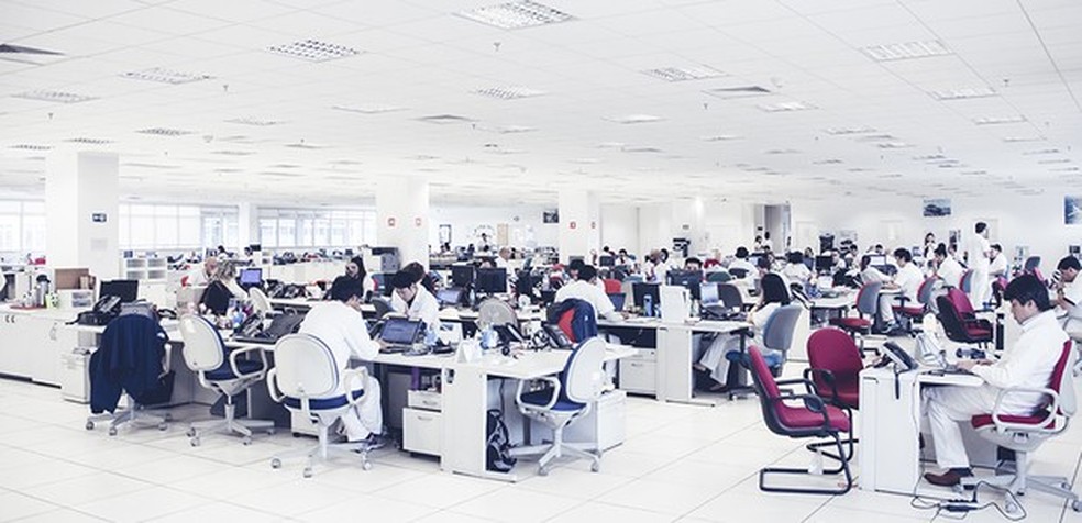Escritório da fábrica da Honda em Sumaré (Foto: Marcos Camargo) — Foto: Auto Esporte