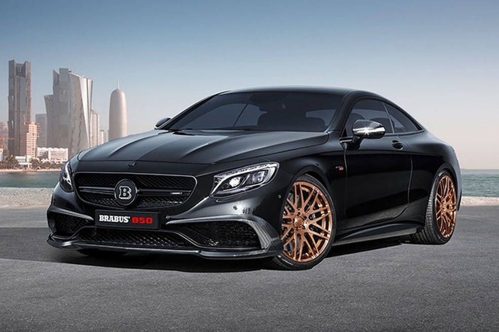 O modelo é uma adaptação do Mercedes-Benz S63 AMG (Foto: Divulgação) — Foto: Auto Esporte