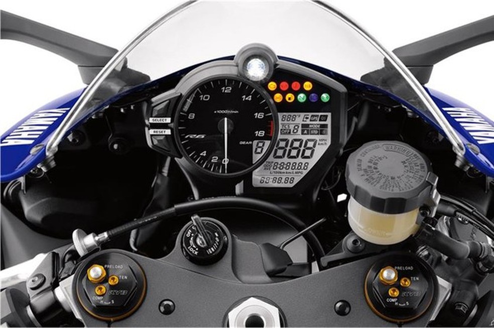 Yamaha YZF-R6 (Foto: Divulgação) — Foto: Auto Esporte