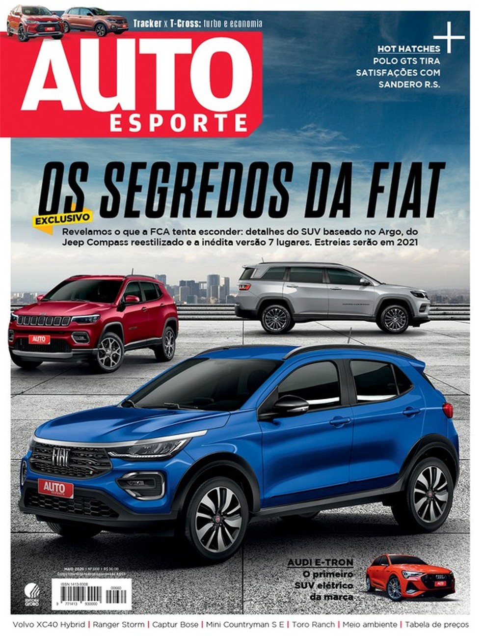 A nossa capa de maio: os Segredos da FCA (Foto: Auto News Brasil) — Foto: Auto Esporte