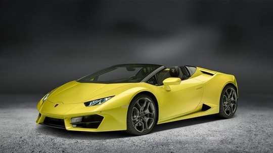 Lamborghini revela Huracán Spyder de tração traseira no Salão de Los Angeles