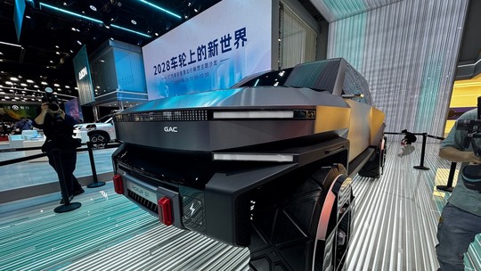 Cybertruck chinesa? Picape da GAC revelada em Xangai deve vir ao Brasil