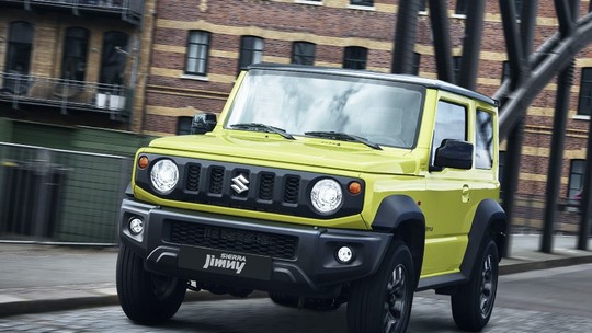 Novo Suzuki Jimny Sierra começará a ser vendido em novembro