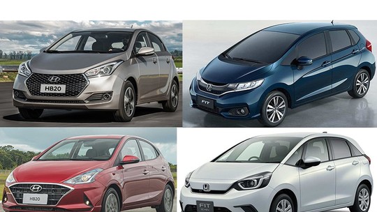 Quatro carros que ficaram feios em 2019