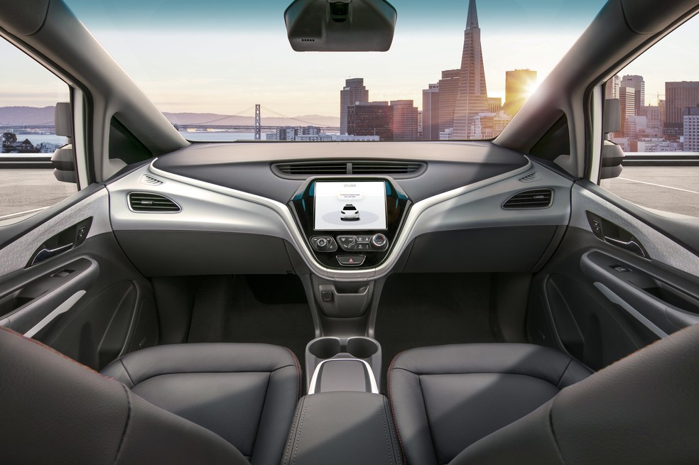 Cruise AV, carro sem volante ou pedais da GM — Foto: Divulgação