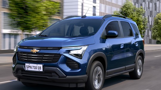 Nova Chevrolet Spin terá truque visual para ser mais SUV e menos minivan