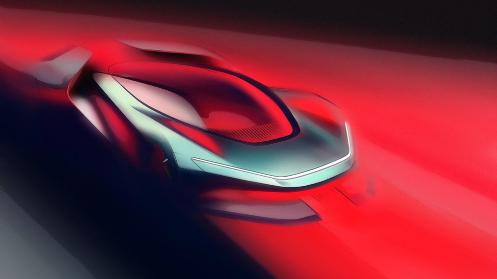 Fabricante da Ferrari lança seu primeiro elétrico de luxo, o PFO (Foto: Divulgação) — Foto: Auto Esporte