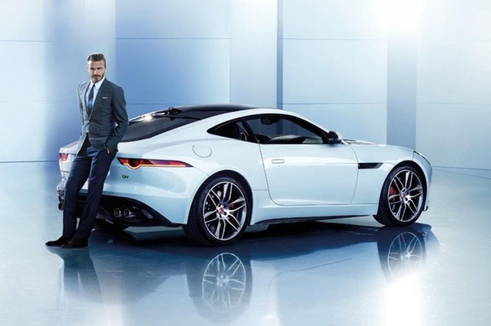 Beckham se torna embaixador da Jaguar (Foto: Divulgação) — Foto: Auto Esporte