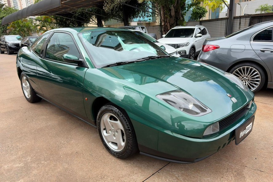 Unidade encontrada do Fiat Coupé tem menos de 21 mil km rodados
