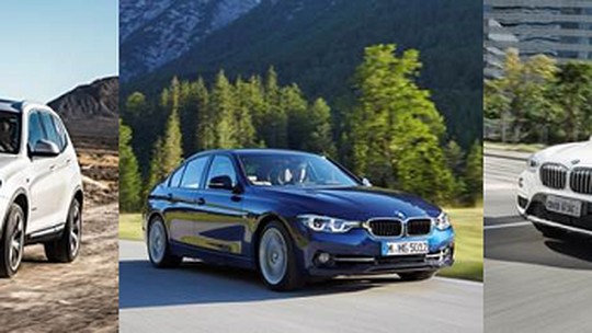 BMW anuncia mudanças para a linha 2017 dos modelos Série 3, X1 e X3