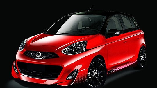 Nissan terá March esportivo e Kicks com novas cores no Salão do Automóvel