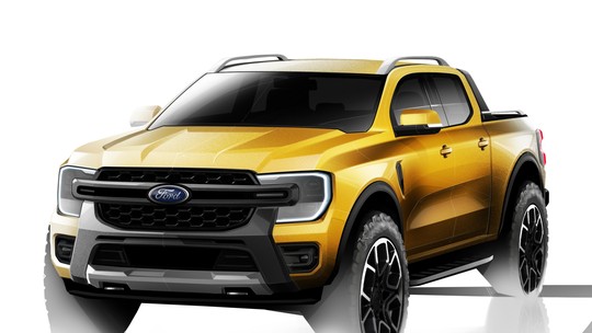 Nova Ford Ranger vai trocar visual e dirigir sozinha; veja tudo que muda