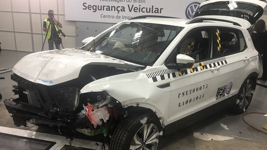 Quanto custa bater o carro? Para a Volkswagen, cerca de R$ 400 mil a cada crash test
