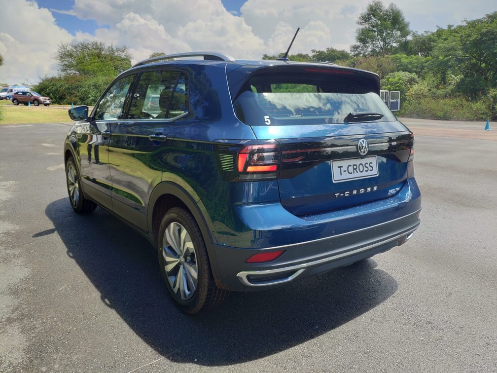 Volkswagen T-Cross chega com 4 versões diferentes — Foto: André Paixão/G1