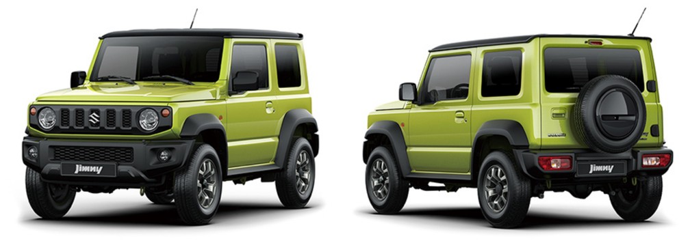 Nova geração do Suzuki Jimny — Foto: Suzuki/Divulgação