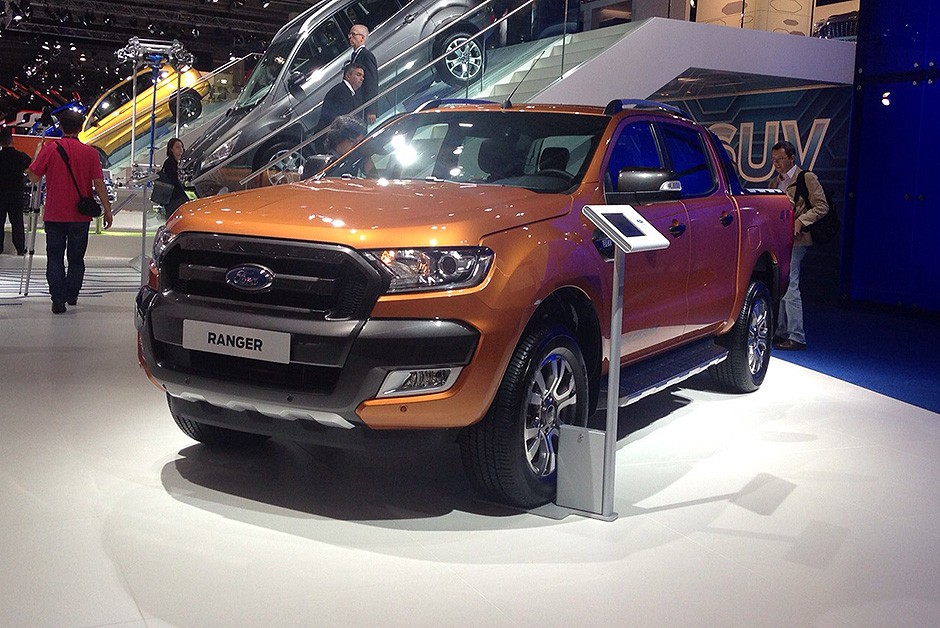 Ford Ranger no Salão de Frankfurt 2015