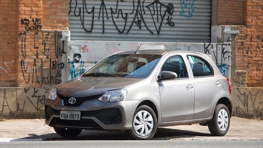 Toyota Etios vai ganhar controles de estabilidade e de tração na linha 2019