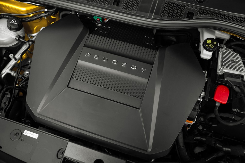 Motor elétrico entrega 136 cv de poitência. — Foto: Divulgação/Peugeot
