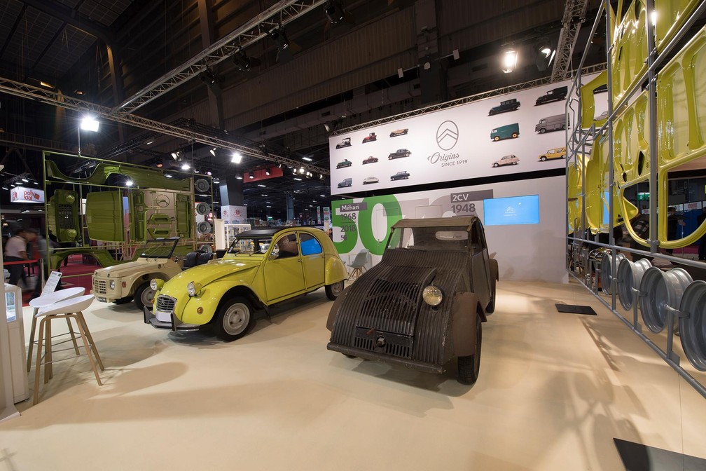 Citroën 2CV e TPV — Foto: Divulgação