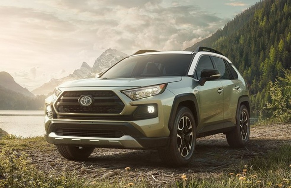 Nova geração Toyota RAV4 (Foto: Divulgação) — Foto: Auto Esporte