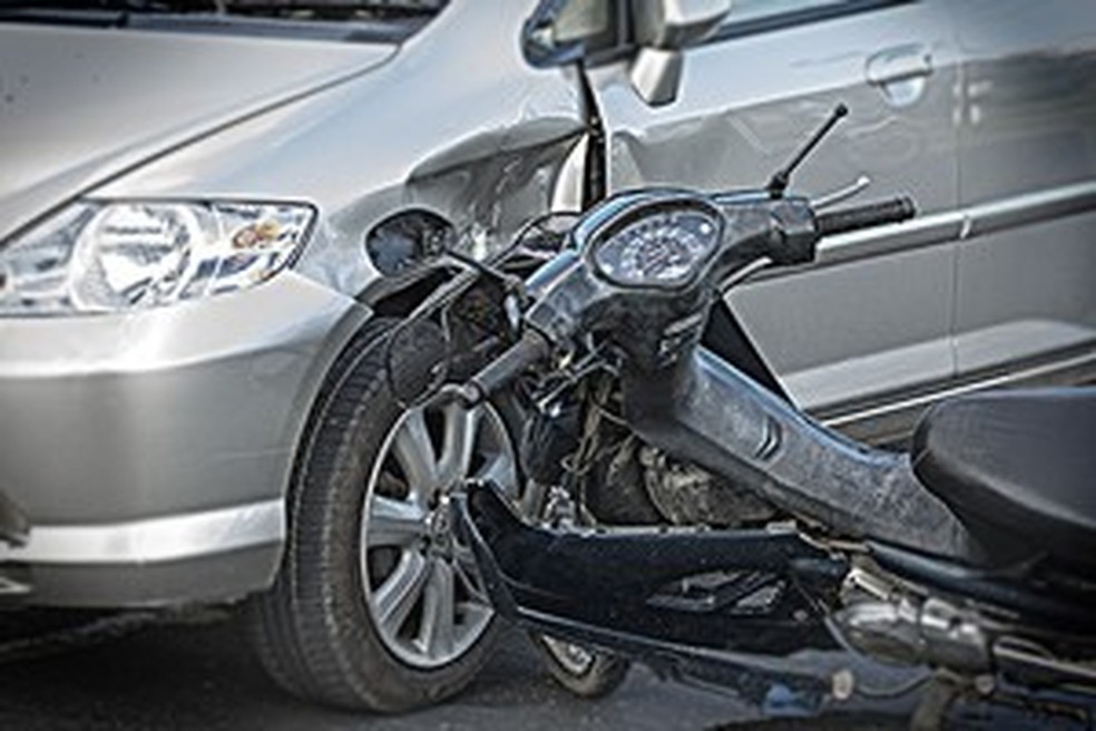 Acidente de moto (Foto: Shutterstock) — Foto: Auto Esporte
