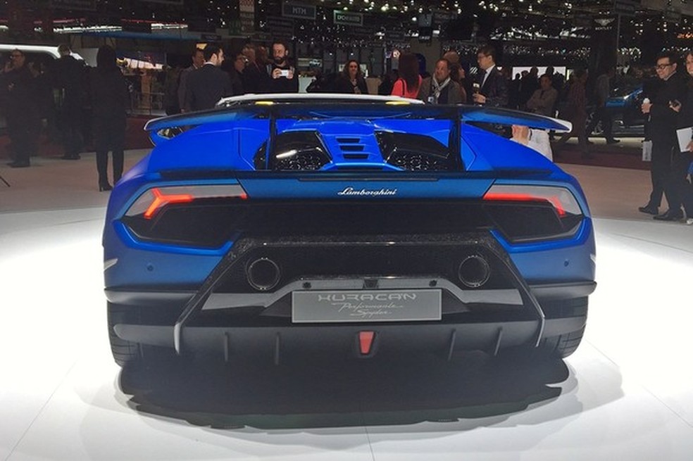 Lamborghini Huracán Performante Spyder 2019 (Foto: Guilherme B. Muniz/Auto News Brasil) — Foto: Auto Esporte