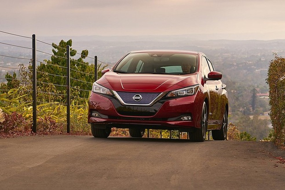 Novo Nissan Leaf (Foto: Divulgação) — Foto: Auto Esporte
