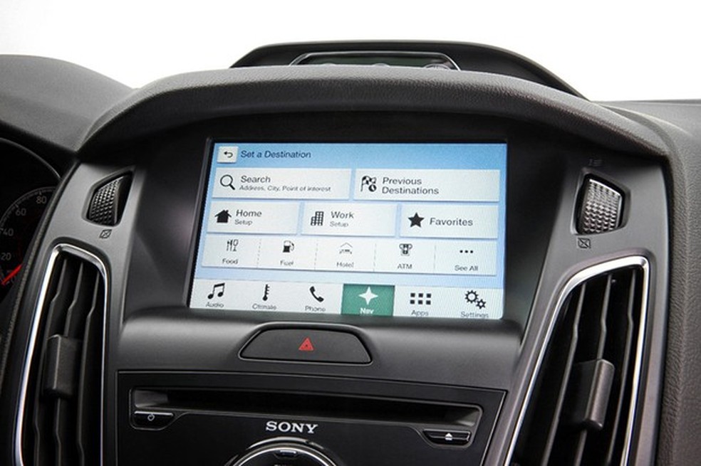 Ford apresenta nova geração do sistema multimídia Sync (Foto: Divulgação) — Foto: Auto Esporte