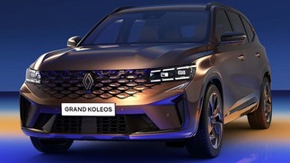 Renault Grand Koleos dianteira — Foto: Divulgação
