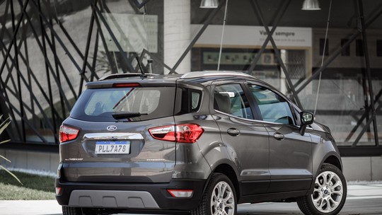 Ford EcoSport Titanium 1.5 sem estepe na tampa traseira é lançado por R$ 103.890