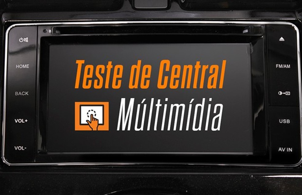 Central multimídia Nissan (Foto: Divulgação) — Foto: Auto Esporte