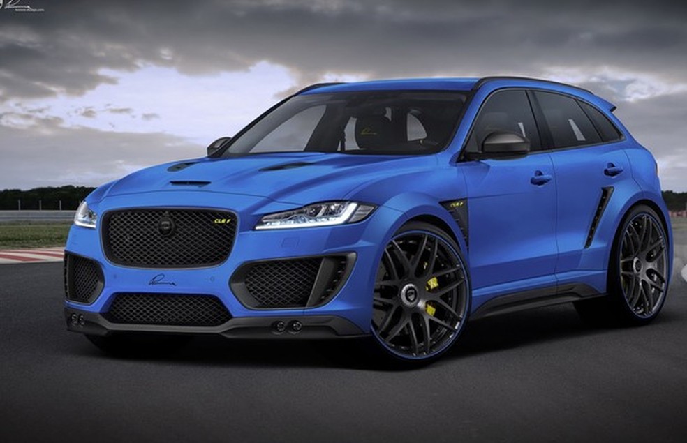 Jaguar F-Pace customizado pela Lumma Design (Foto: Divulgação) — Foto: Auto Esporte