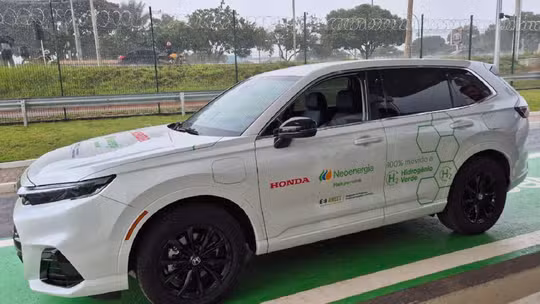 Honda CR-V a hidrogênio é testado no Brasil com truque de híbrido plug-in