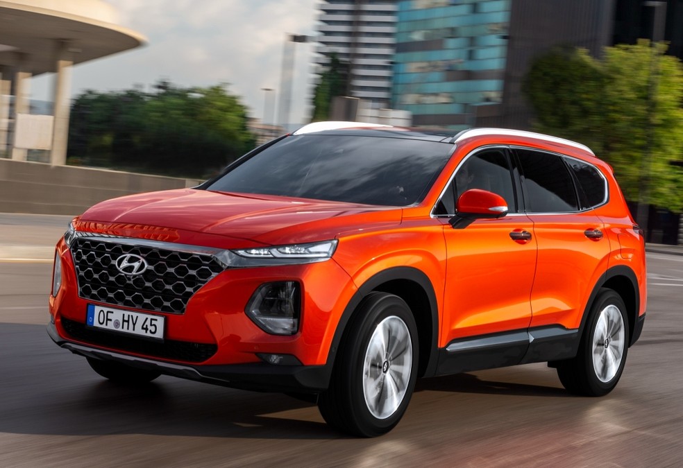 Hyundai Santa Fe — Foto: Divulgação/Hyundai