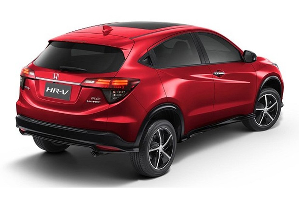 Traseira do HR-V reestilizado da Tailândia deve servir de base para o brasileiro (Foto: Divulgação) — Foto: Auto Esporte