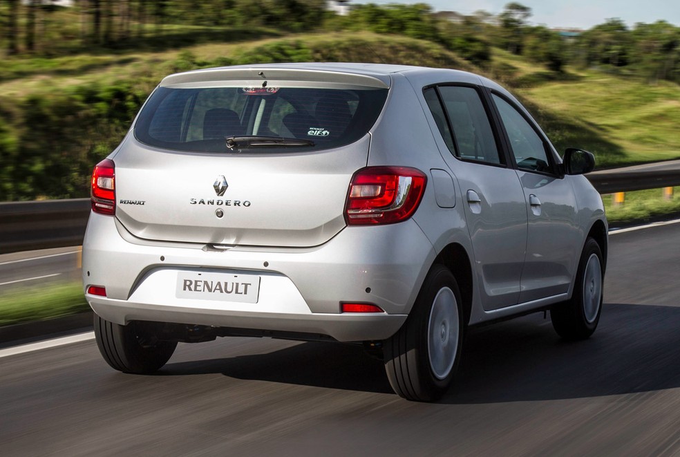 Renault Sandero recomendado é da segunda geração, mas antes do facelift — Foto: Divulgação