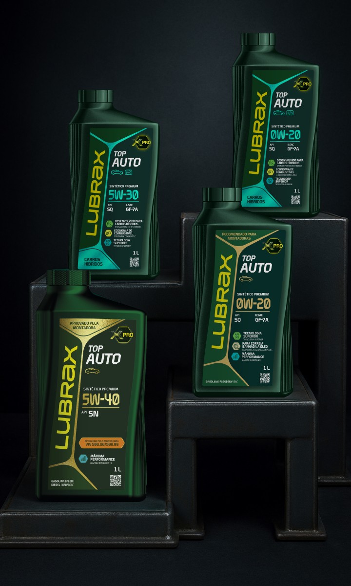 Lubrificantes Lubrax: inovação na forma e no conteúdo