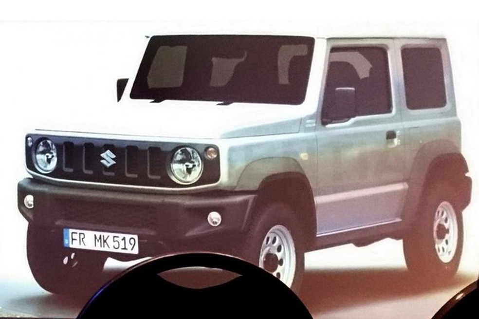 Novo Suzuki Jimny vaza em imagens de apresentação (Foto: Reprodução) — Foto: Auto Esporte