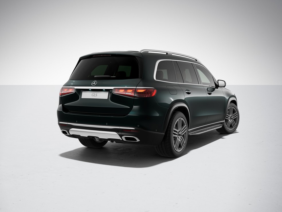 Mercedes-Benz GLS mantém visual sóbrio — Foto: Divulgação