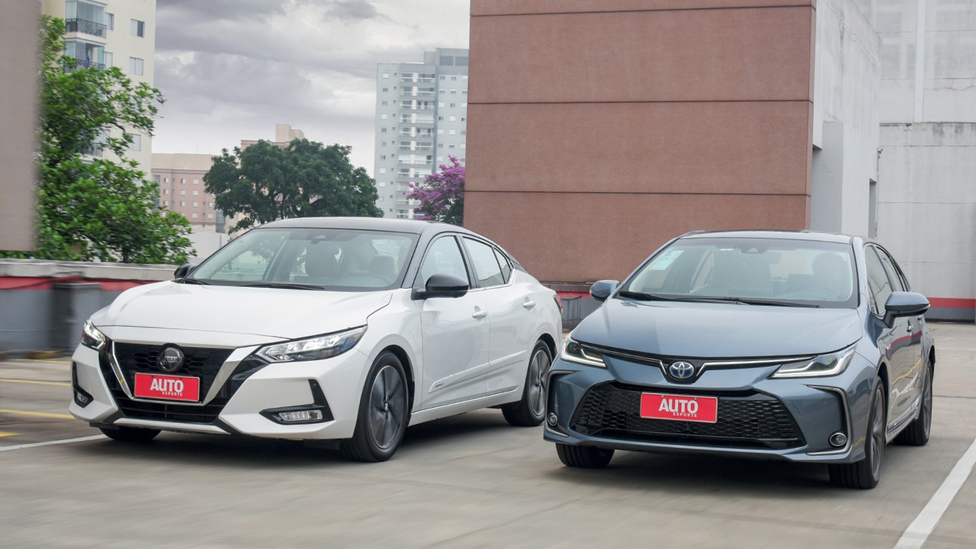 Comparativo: novo Nissan Sentra consegue superar o líder Toyota Corolla?