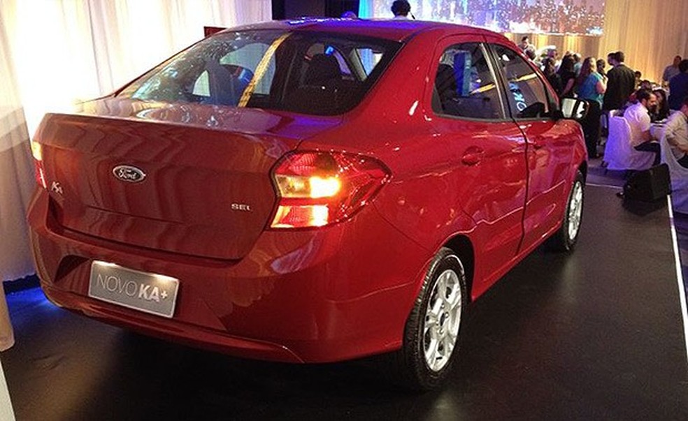 Ford lança o Ka+, versão sedã do Novo Ka (Foto: Aline Magalhães/Auto News Brasil) — Foto: Auto Esporte